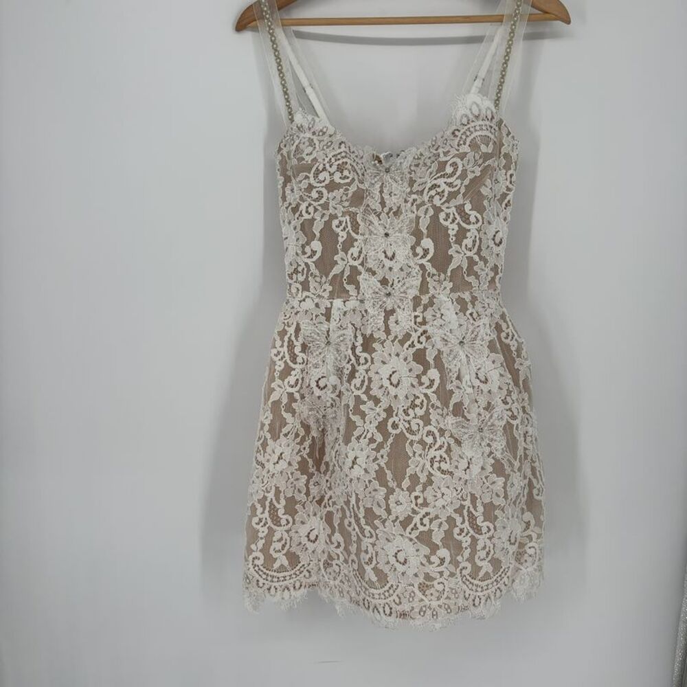 Bronx and Banco Colette Lace Mini Dress